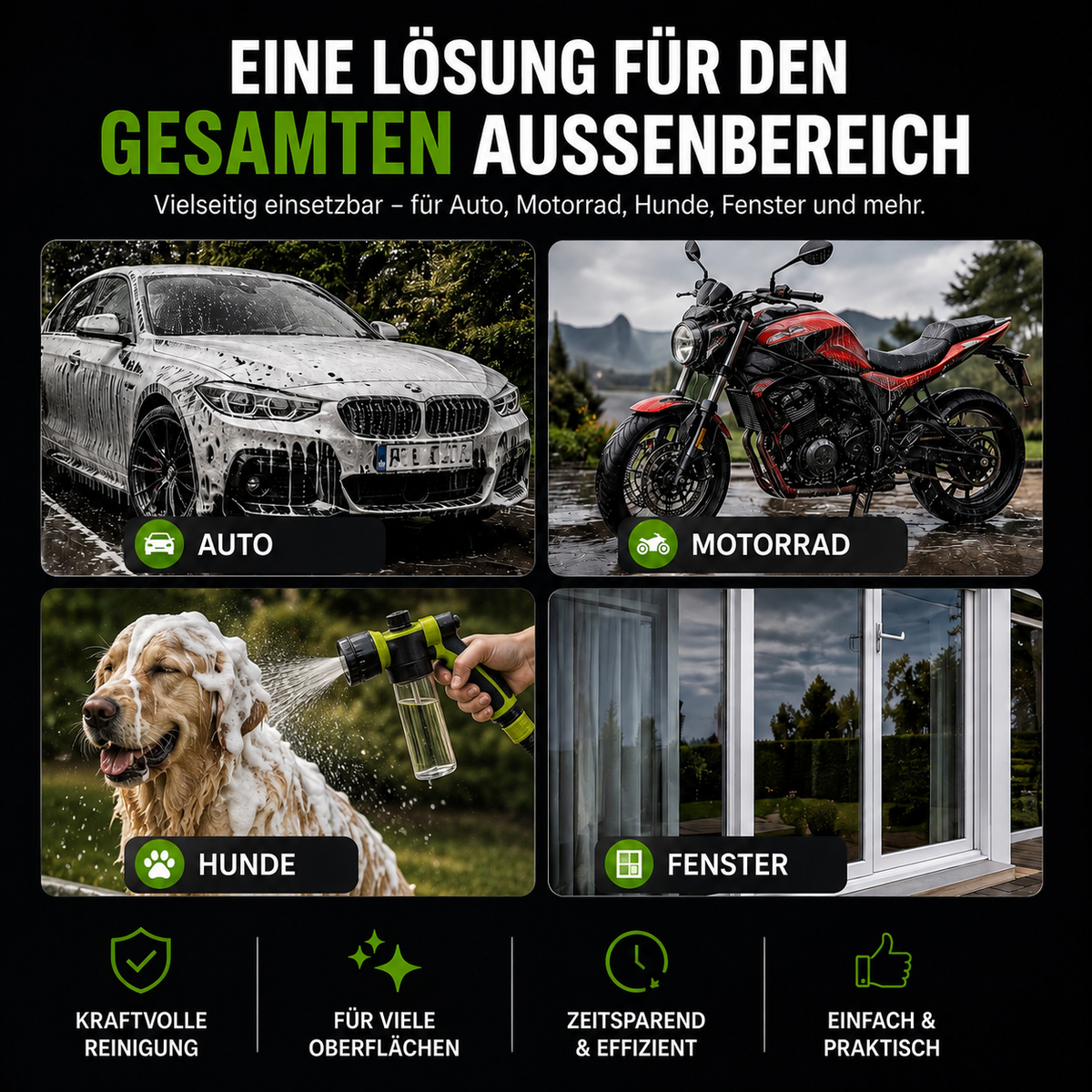 FOAMIX™ - Reinigen leicht gemacht.