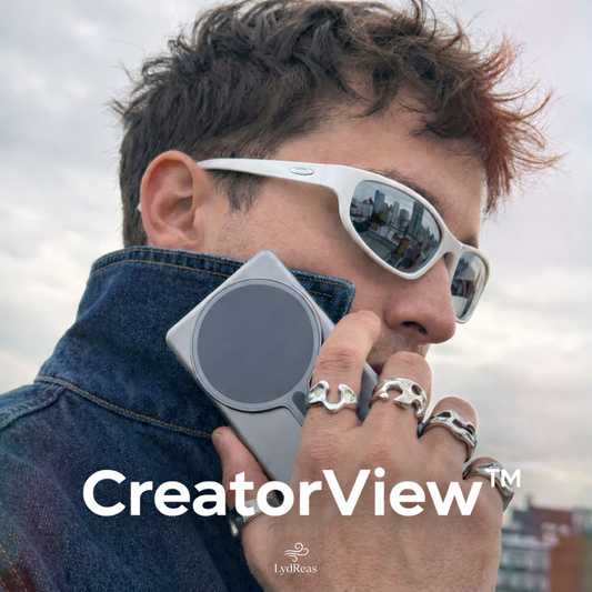 CreatorView™ - Sieh dich selbst, während du mit der Rückkamera filmst.