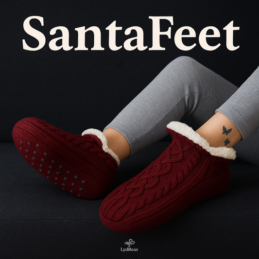 SantaFeet – der Weihnachtsmann-Style für zuhause
