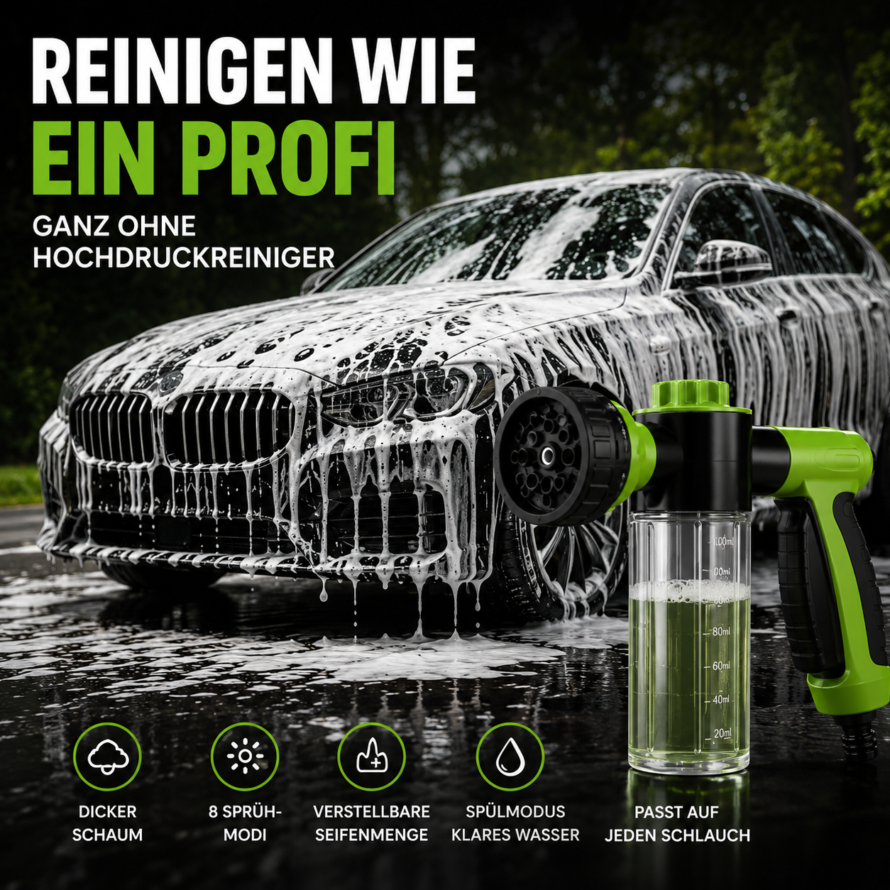 FOAMIX™ - Reinigen leicht gemacht.