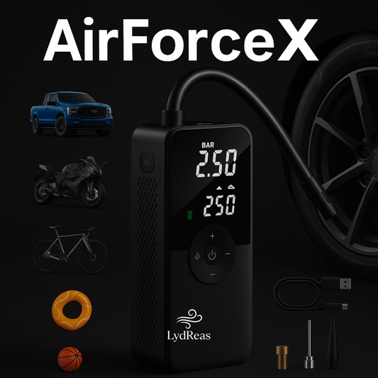 AirForceX - Die ultimative Power für unterwegs – pumpt alles in Sekunden!