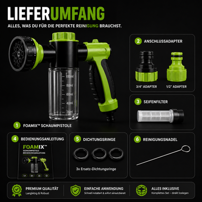 FOAMIX™ - Reinigen leicht gemacht.