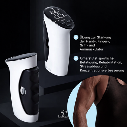 Messe deine Griffkraft. Trainiere nicht mehr im Blindflug.