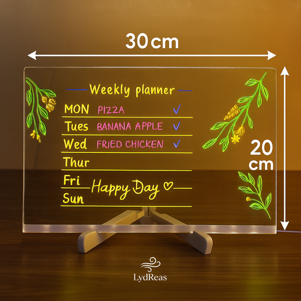Leuchtendes Kreativ-Board