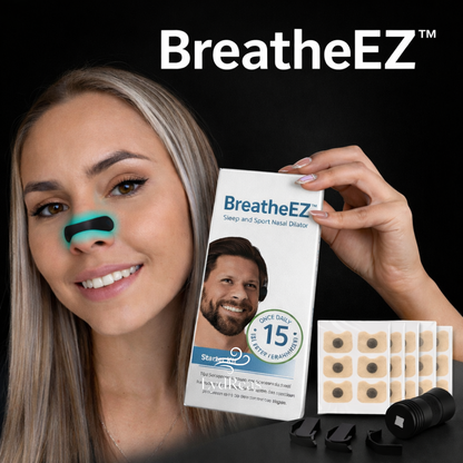 BreatheEZ™ – Endlich frei durch die Nase. Ruhiger schlafen. Besser atmen.