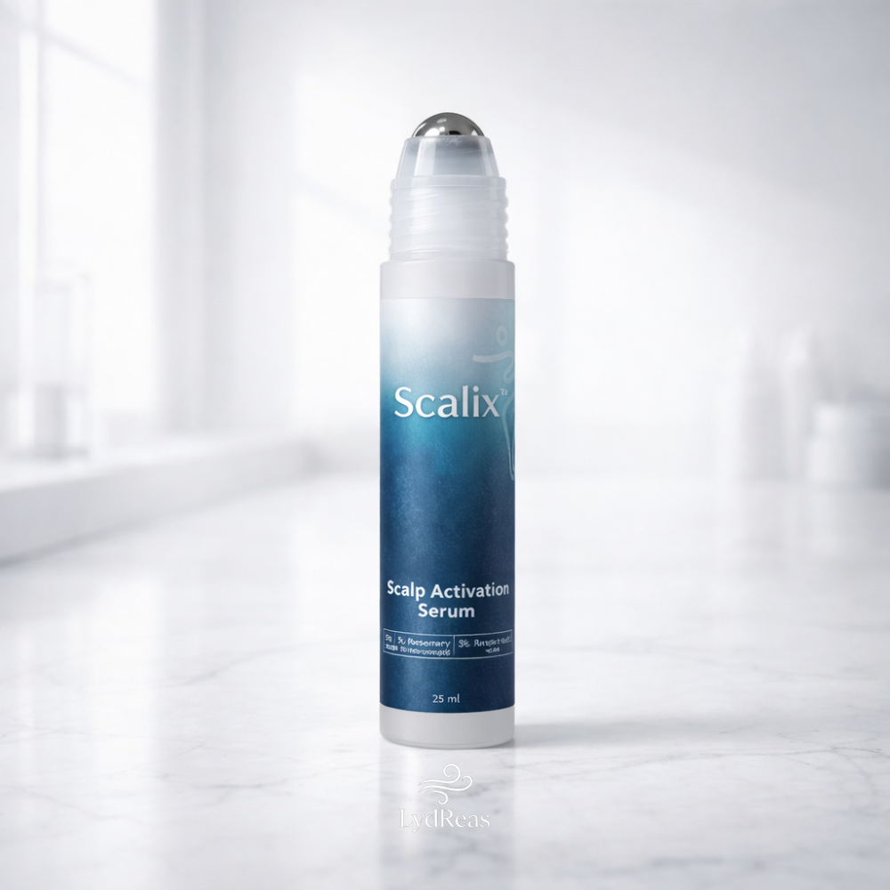 Wenn dein Haar dünner wird, beginne bei der Kopfhaut.