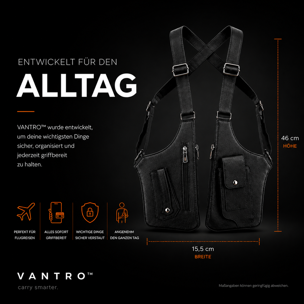 VANTRO™ - Nie wieder volle Hosentaschen