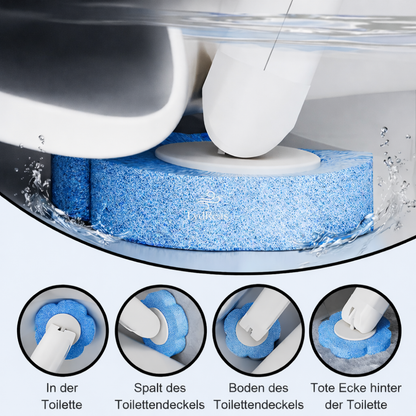 Die hygienische WC-Reinigung – ohne Keime, ohne Handkontakt