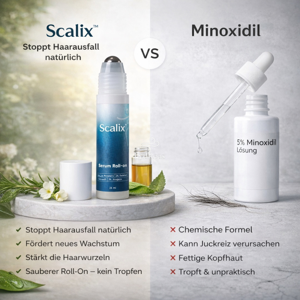 Starkes Haar beginnt an der Wurzel.