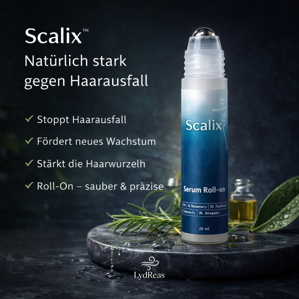 Wenn dein Haar dünner wird, beginne bei der Kopfhaut.