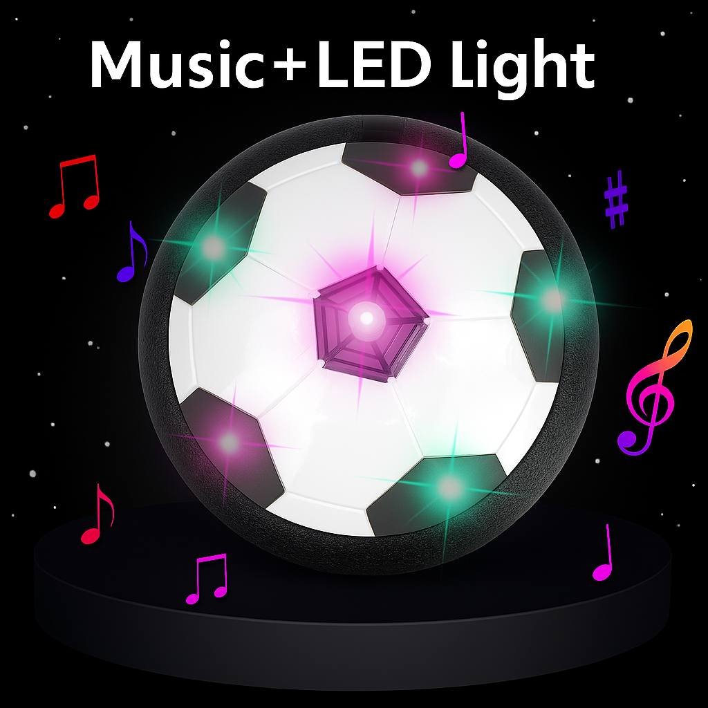HoverBall™ - Der magisch schwebende LED-Fußball für endlosen Spielspaß! ⚽✨