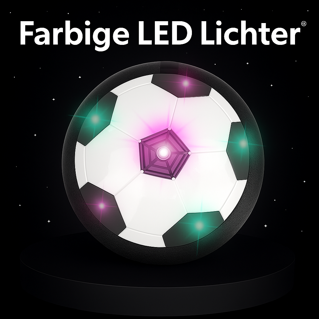HoverBall™ - Der magisch schwebende LED-Fußball für endlosen Spielspaß! ⚽✨