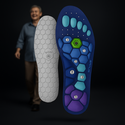 SlimStep™ - magnetischen akupressur einlagen