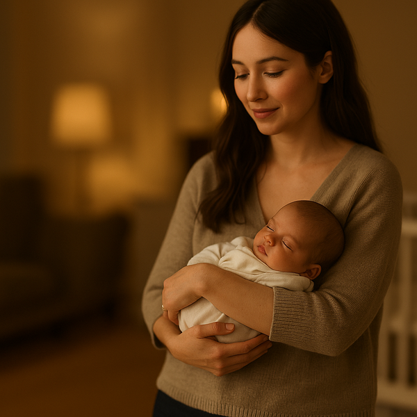 Kuscheliger Babyschlafsack aus Flanell