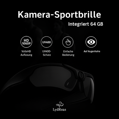 VisionCam™ - Sieh die Welt durch deine Augen – und nimm sie in 4K auf.