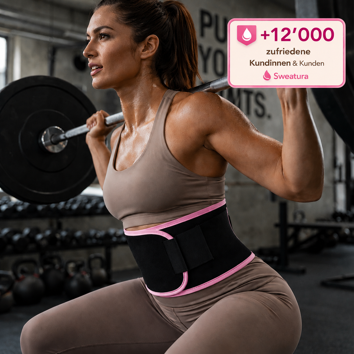 SWEATURA™ - Spür dein Training endlich wieder.