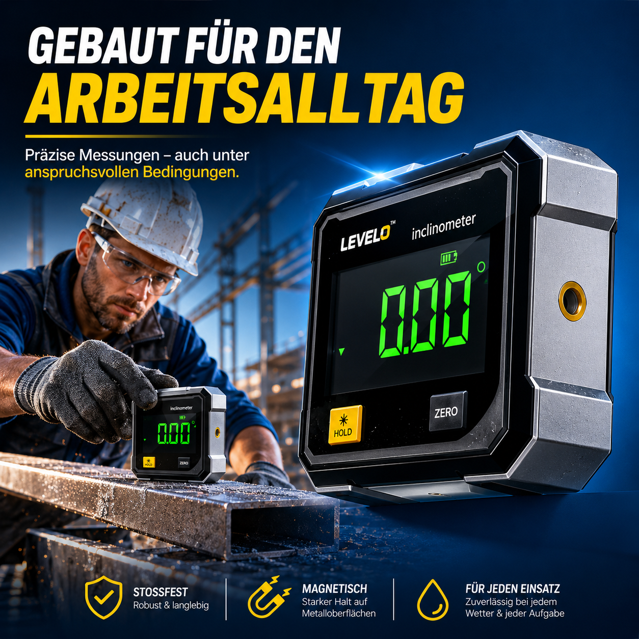 Levelo™ - Präzise messen. Perfekt arbeiten.