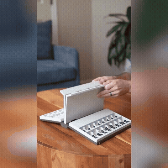 Klappbares Magnet-Schachspiel